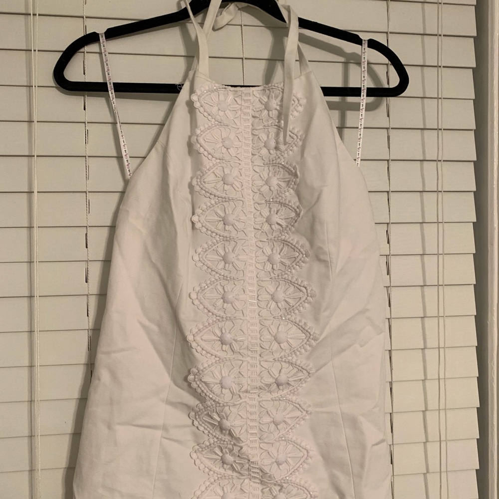 Lilly Pulitzer Beaded Halter Top